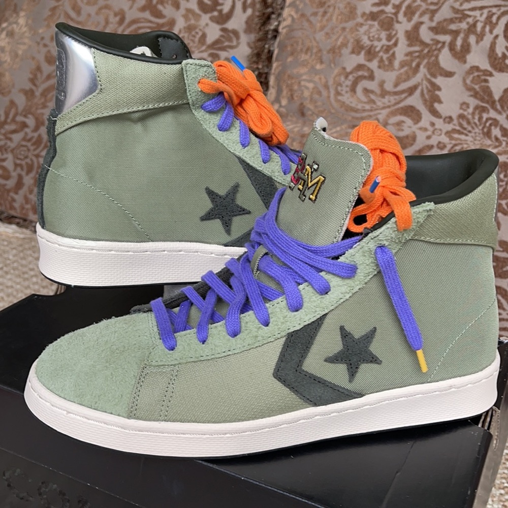 Converse Pro Leather Mid ‘Black History Month’ Men - Picture 11 of 16